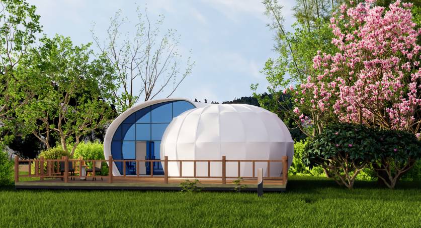 暂别都市身份标签：在安次区星空酒店帐篷中做回自然的野蛮生长者